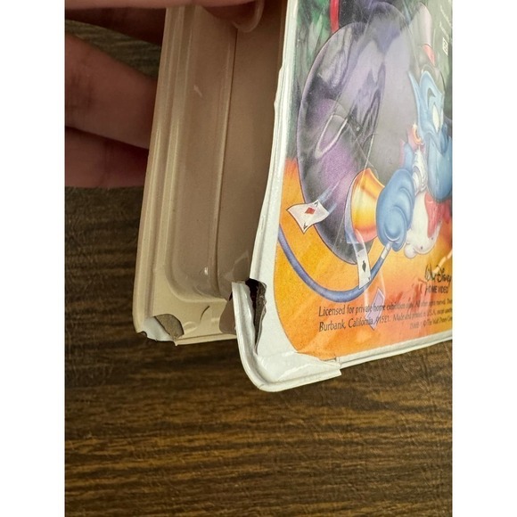 Walt Disney Aladdin VHS 1662 1993 Edition Collectible - Picture 3 of 5